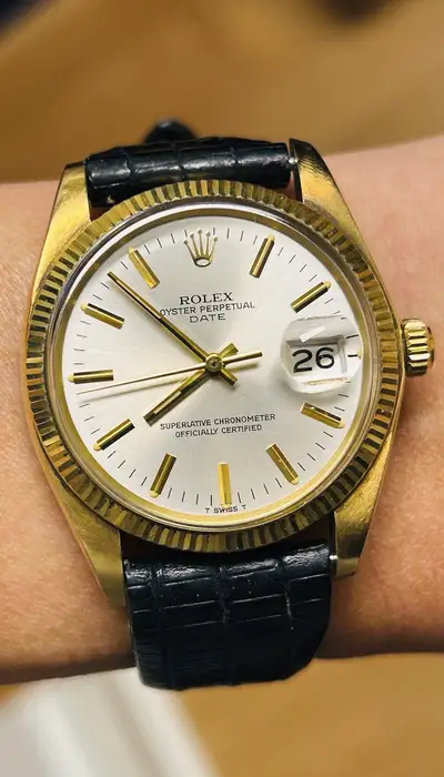 Rolex BEST ROLEX OP DATE 1503 PATINA