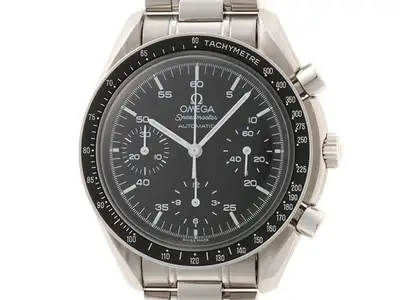 Omega OMEGA 3510.50 watch Speedmaster black Stainless steel mens【436】