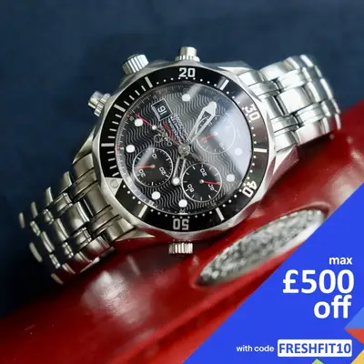Omega Seamaster Pro Chronograph Black James
