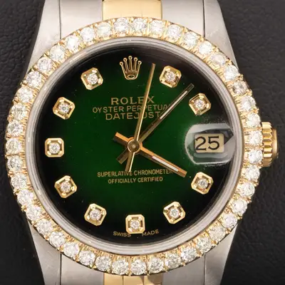 Rolex Datejust Diamond Bezel Two-Tone Jubilee