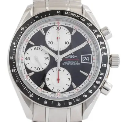 Omega OMEGA Speedmaster Date Chronograph 3210.51 Black Dial Automatic Mens 40mm Auth