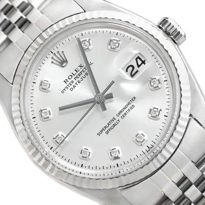 Rolex DATEJUST 1601 18K WHITE GOLD