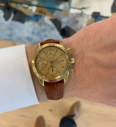 Omega Speedmaster Solid Yellow Gold 1750043
