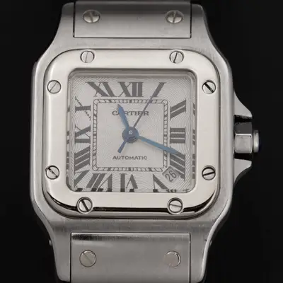 Cartier Santos de Cartier Galbée Small Stainless