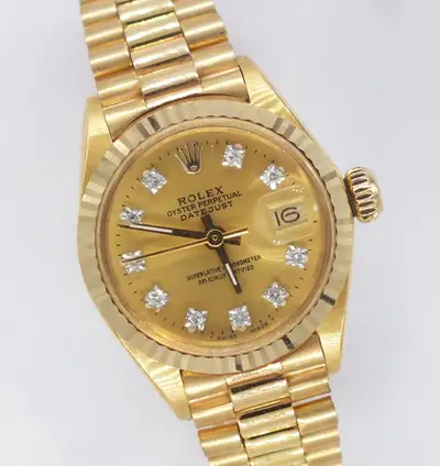 Rolex Solid 18ct Gold ROLEX Oyster Perpetual