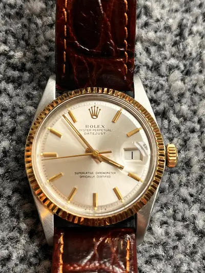 Rolex 1601 Oyster Perpetual Datejust Bi-Metal
