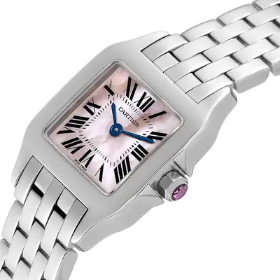 Cartier Santos De Madamoiselle W25064Z5 Stainless