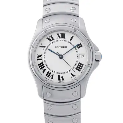 Cartier Santos Ronde W20026K1 Stainless Steel