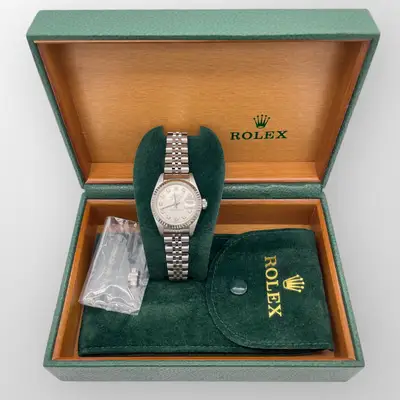 Rolex 18carat White Gold Oyster Perpetual