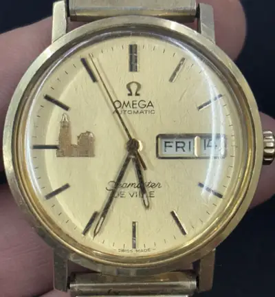 Omega SWISS OMEGA SEAMASTER DE VILLE 14K