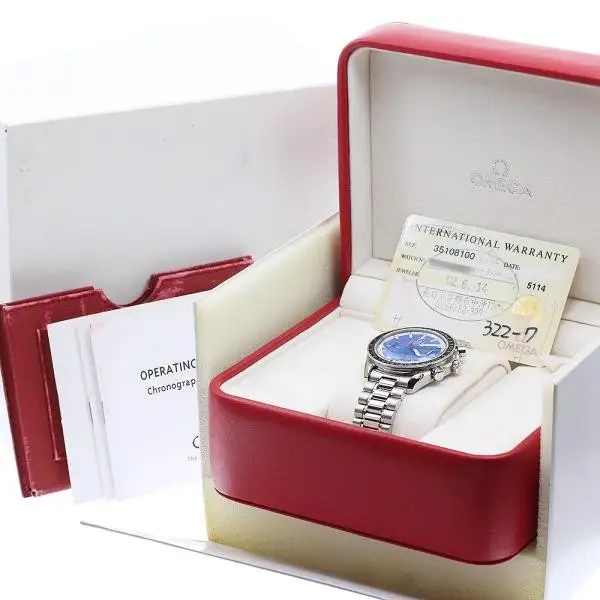 OMEGA SPEEDMASTER RACING SCHUMACHER 3510.81 39mm SS Blue #C20034