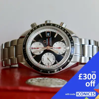 Omega Speedmaster REVERSE PANDA Chronograph Black