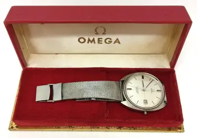 Omega seamaster cosmic White 3.8㎝ w