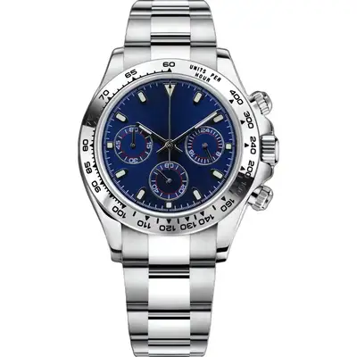 Unknown Custom Built Chronograph VK63 Steel Bezel