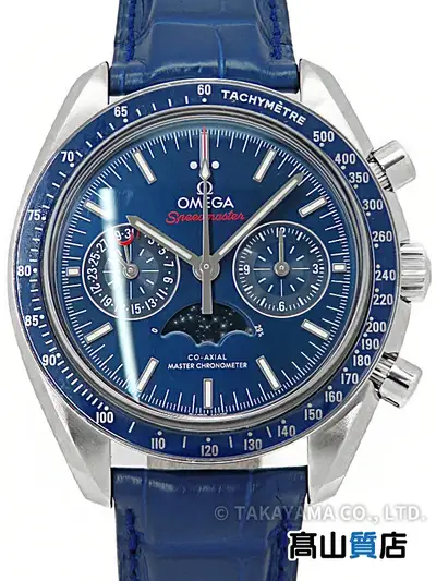 Omega Speedmaster 30433445203001 Stainless Steel Leather