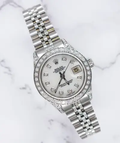 Rolex Datejust 'Fully Loaded' White MOP