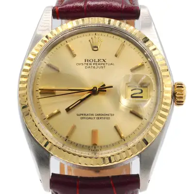 Rolex Datejust 1601 Two-Tone Gold Brown