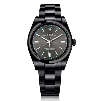 Rolex Oyster Perpetual Black PVD/DLC Coated