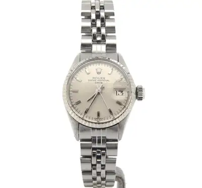 Rolex 6517 Rolex Date Stainless Steel 18K