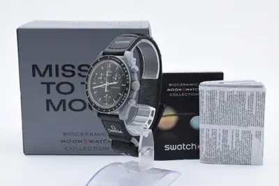 Omega 【NEAR 】Omega x Swatch Speedmaster Mission