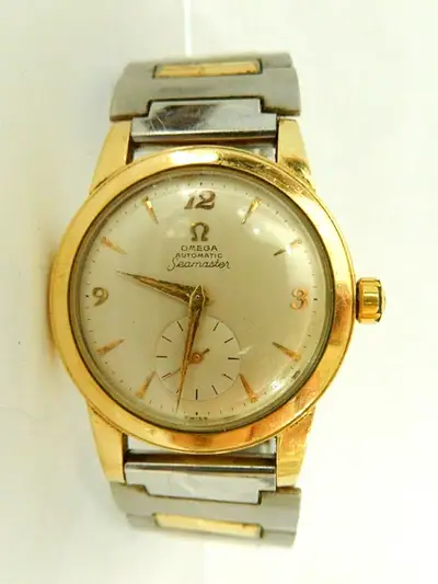 Omega 14K GF Seamaster With 344