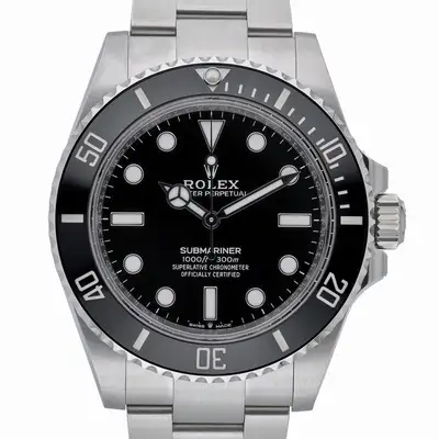 Rolex Rolex Submariner 124060 with 41mm Oystersteel case and Black dial. Unworn.