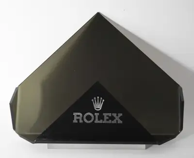 Rolex display tray for pamphlets or