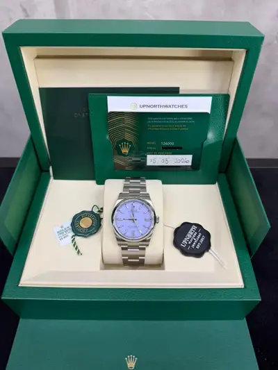 Rolex Oyster Perpetual 36 "Lavender" 126000