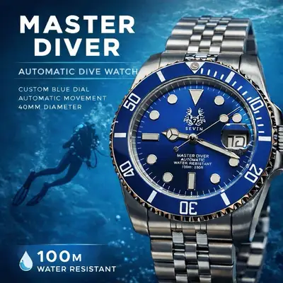 Unknown Sevin Blue “Master Diver”