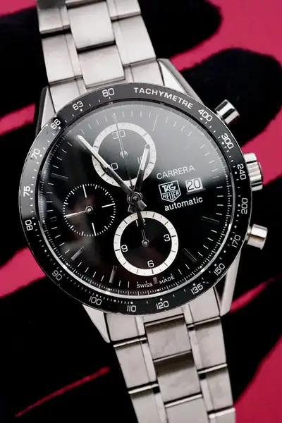 TAG Heuer TAG Carrera #CV2010 Chrono Black Calibre
