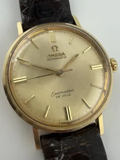 Omega Seamaster De Ville 14K Yellow