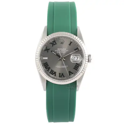 Rolex DATEJUST STEEL 18K FLUTED BEZEL
