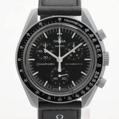 Omega x swatch Speedmaster missions Toe