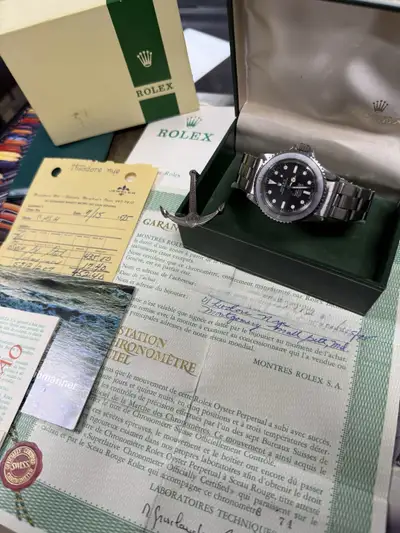 Rolex Submariner 5512 All Ghost Bezel