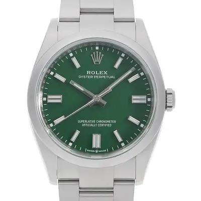 Rolex Oyster Perpetual 36 126000 green