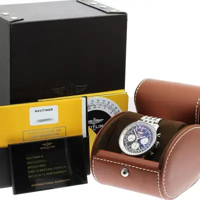 Breitling NAVITIMER 01 AB0120 SS Black