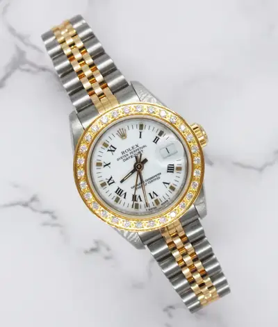Rolex Datejust Factory Diamond Bezel