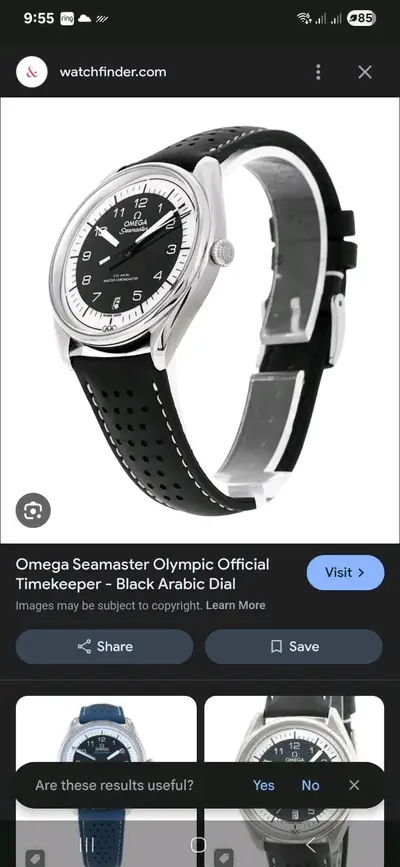 Omega Seamaster Olympics Steel 19.5cm Strap