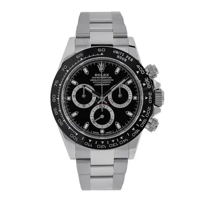 Rolex Daytona Black Index Hour Ceramic