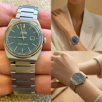Omega 🔵Ω OMEGA Seamaster Integrated Bracelet Ω🔵