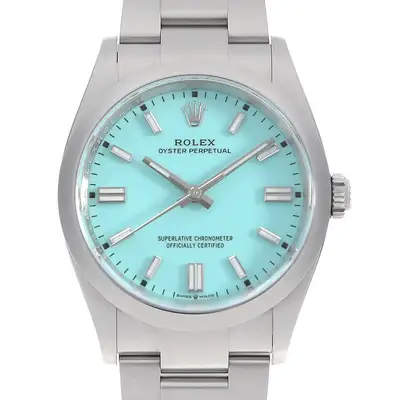 Rolex Oyster Perpetual 36 126000 turquoise