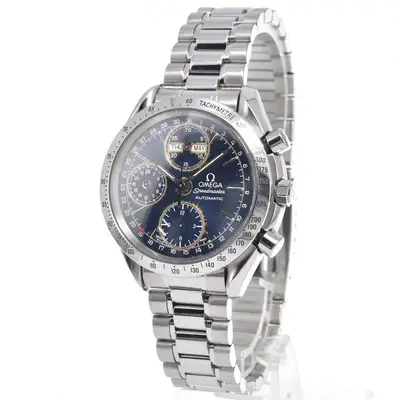 Omega Speedmaster Triple Calendar Chronograph Stainless