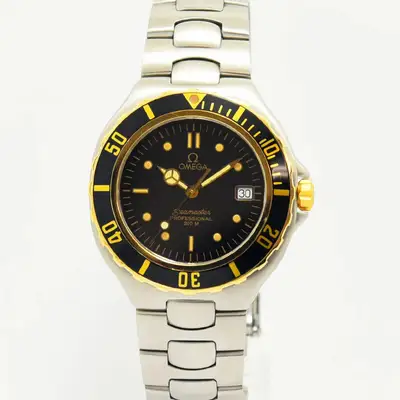Omega Seamaster Stainless Steel Yellow Gold