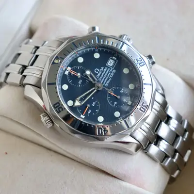 Omega Seamaster Pro Chronograph Blue James