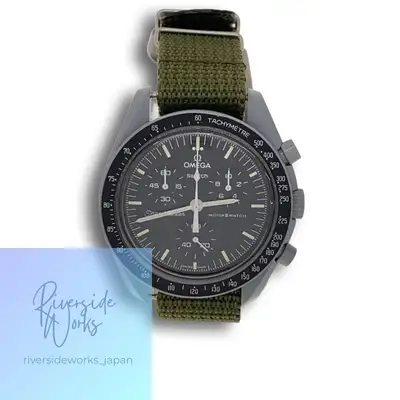 Omega Analog Black Black Speedmaster Aftermarket