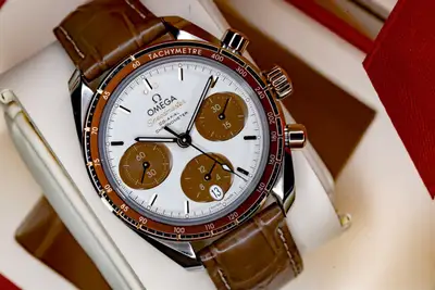 Omega Speedmaster 38 Chrono "Cappuccino"