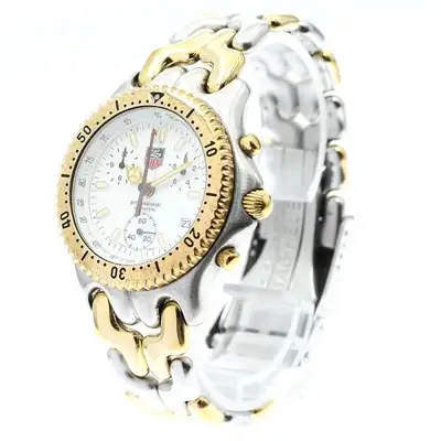 TAG Heuer CARRERA CG1120-0 SS/GP White