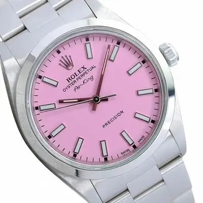 Rolex Air-King 14000 Steel Smooth Bezel