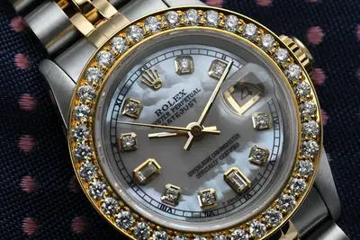 Rolex Datejust White Mother Of Pearl