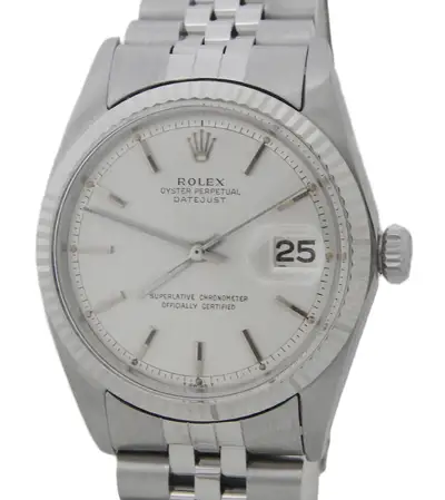 Rolex Datejust 1601 Stainless Steel White